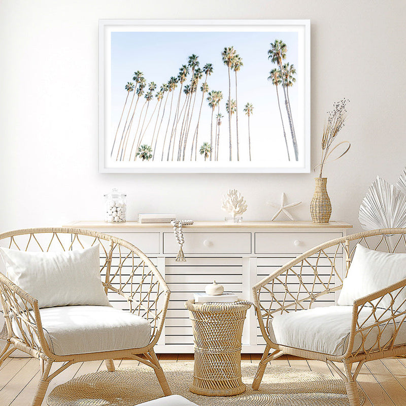 Santa Barbara Vibes Art Print