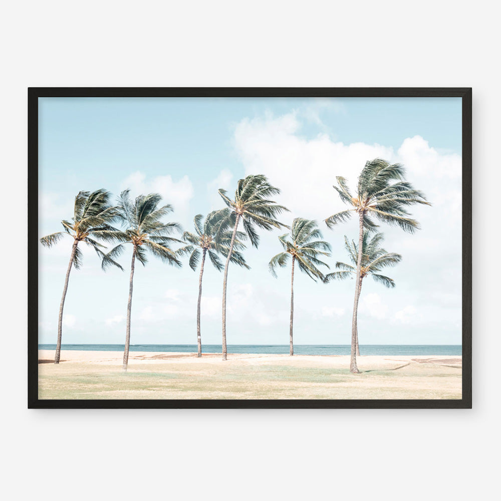 Hawaiian Palm Trees Art Print