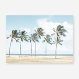 Hawaiian Palm Trees Art Print