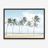 Hawaiian Palm Trees Canvas Print