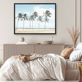 Hawaiian Palm Trees Canvas Print