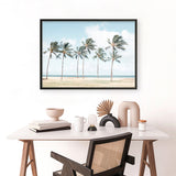 Hawaiian Palm Trees Art Print