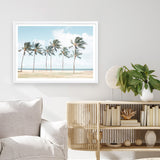 Hawaiian Palm Trees Art Print
