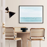 Three Sailboats Art Print