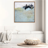 Between Memory and Story (Square) Canvas Print