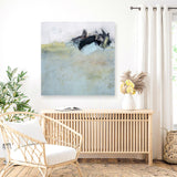 Between Memory and Story (Square) Canvas Print