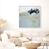 Between Memory and Story (Square) Canvas Print