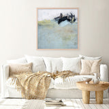 Between Memory and Story (Square) Art Print