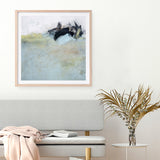 Between Memory and Story (Square) Art Print