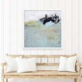 Between Memory and Story (Square) Art Print