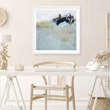 Between Memory and Story (Square) Art Print