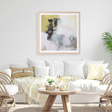 Only To Disappear (Square) Art Print