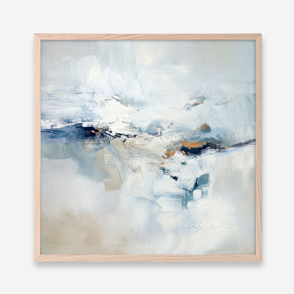 Icy Chill (Square) Art Print
