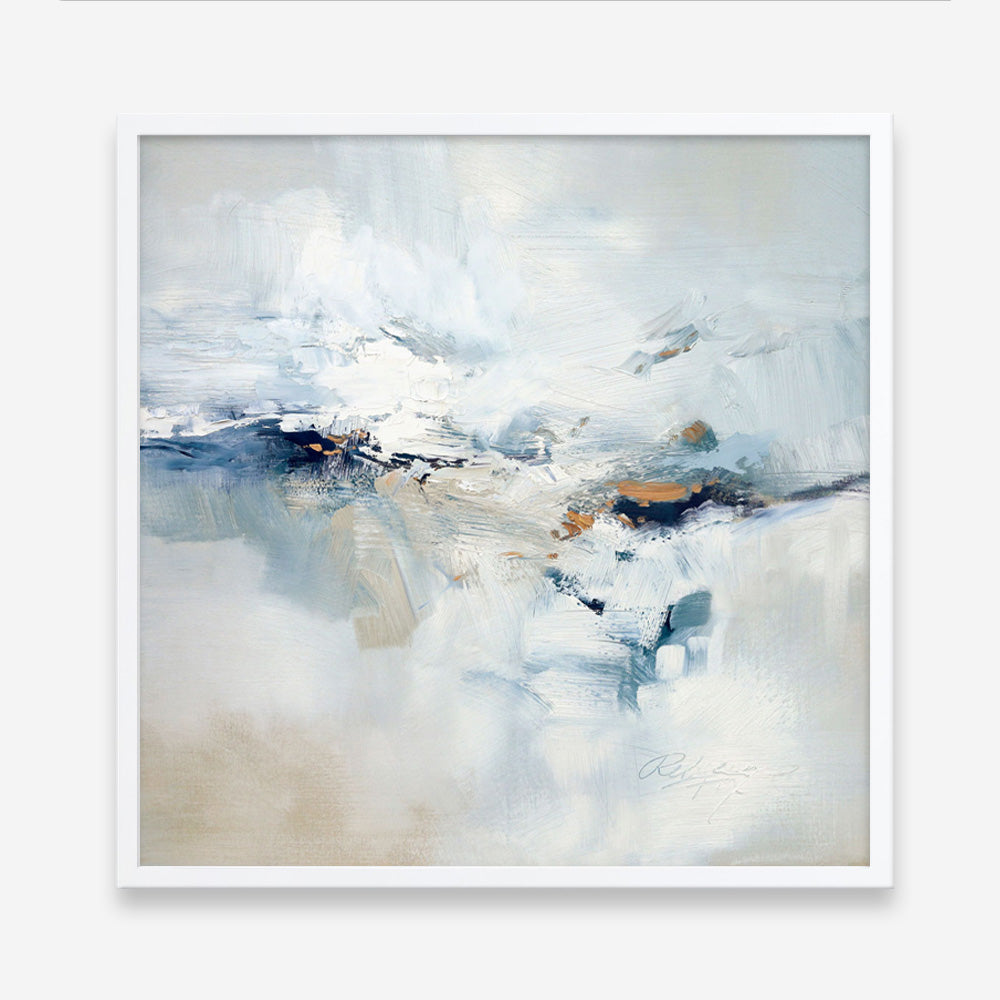 Icy Chill (Square) Art Print