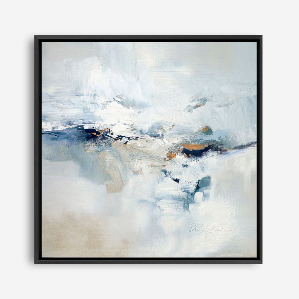 Icy Chill (Square) Canvas Print
