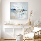 Icy Chill (Square) Canvas Print