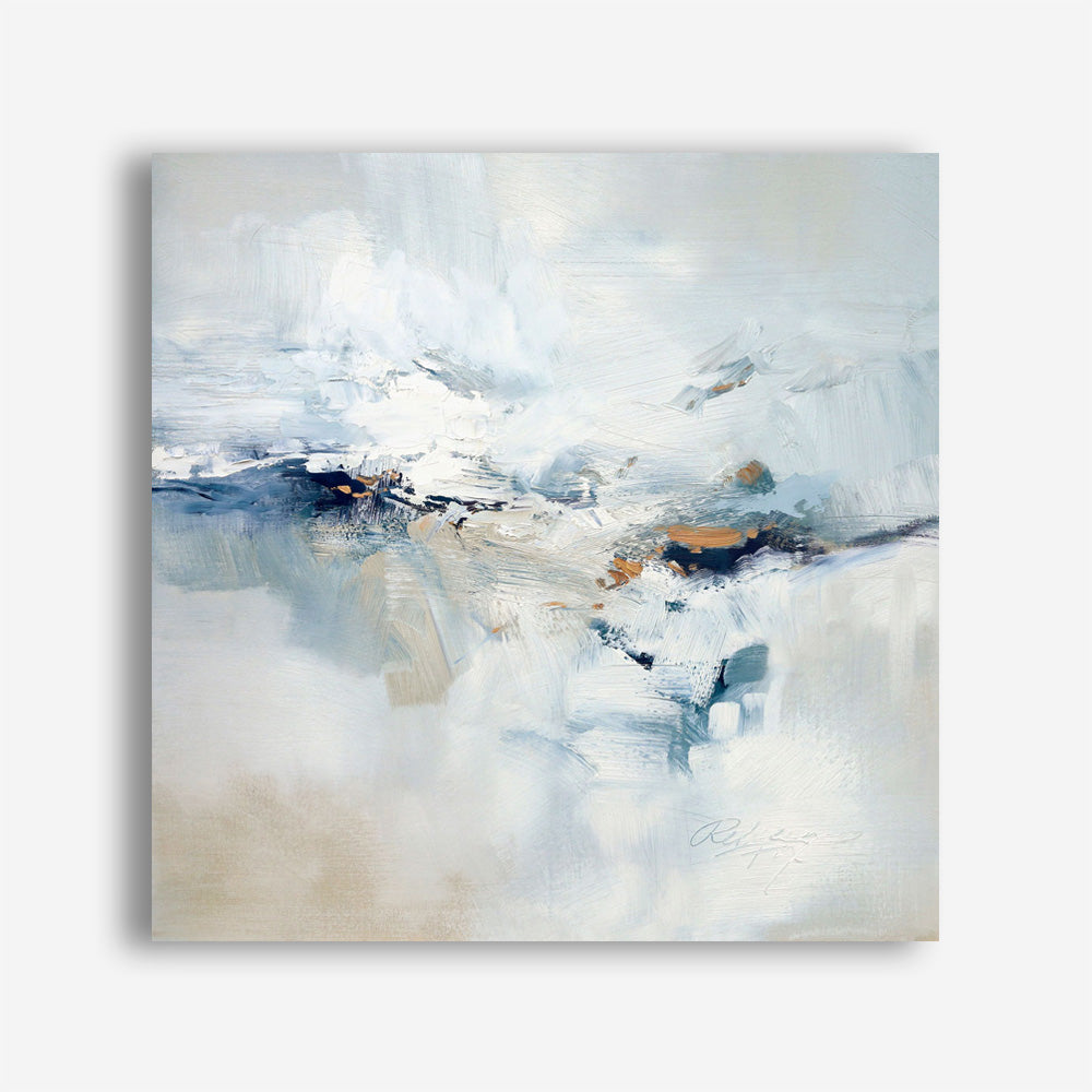Icy Chill (Square) Canvas Print