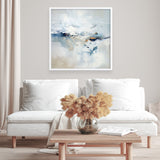 Icy Chill (Square) Art Print
