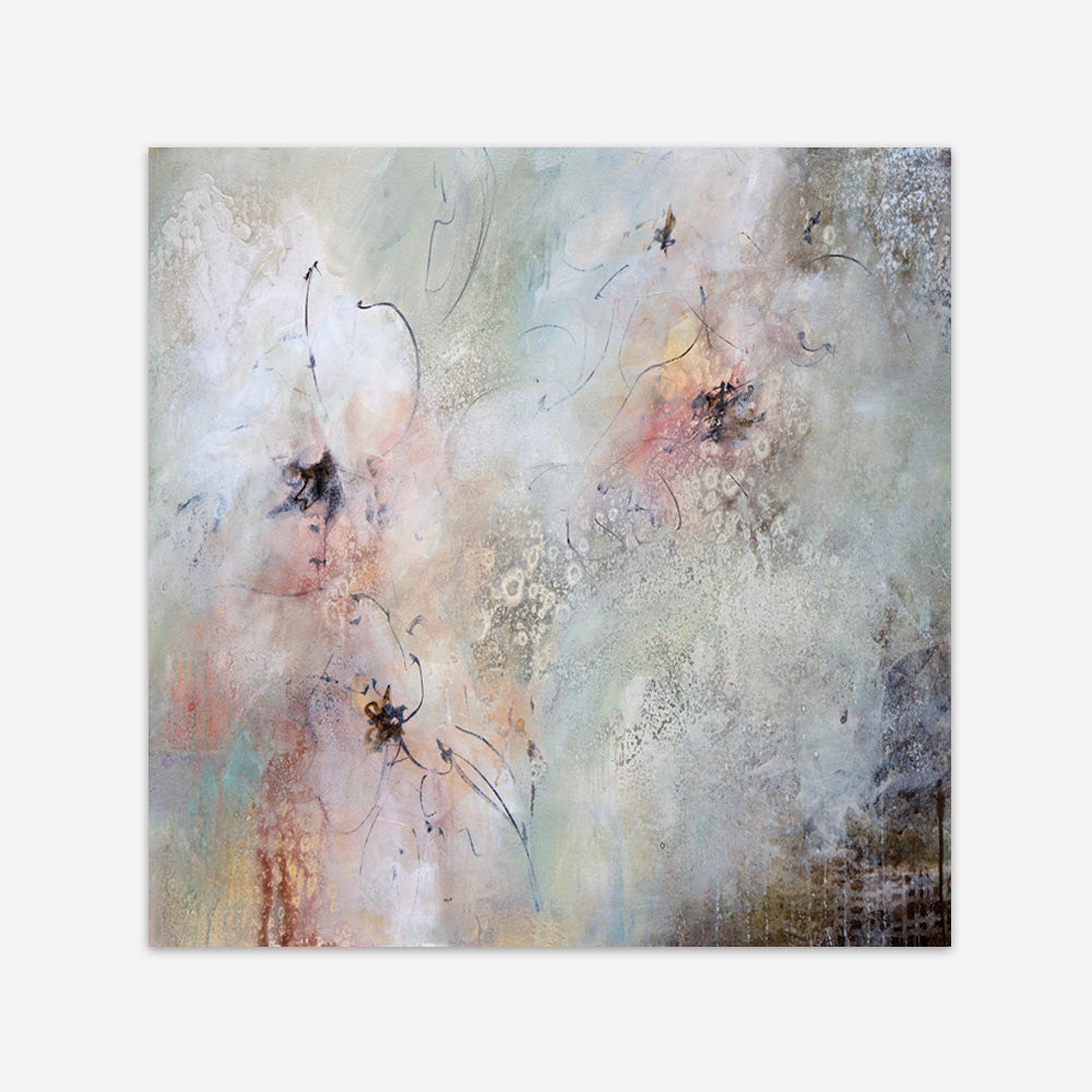 Through The Haze (Square) Art Print