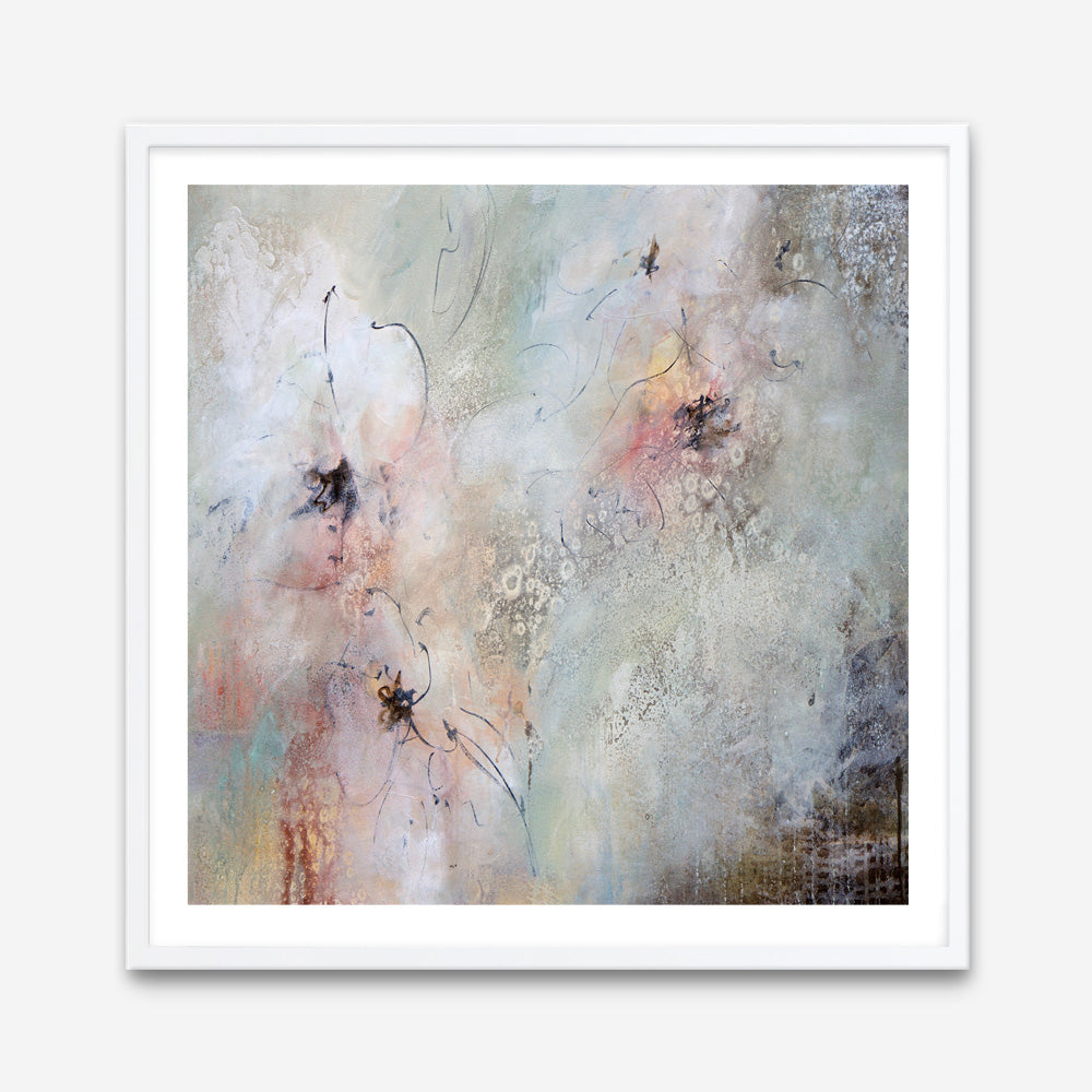 Through The Haze (Square) Art Print
