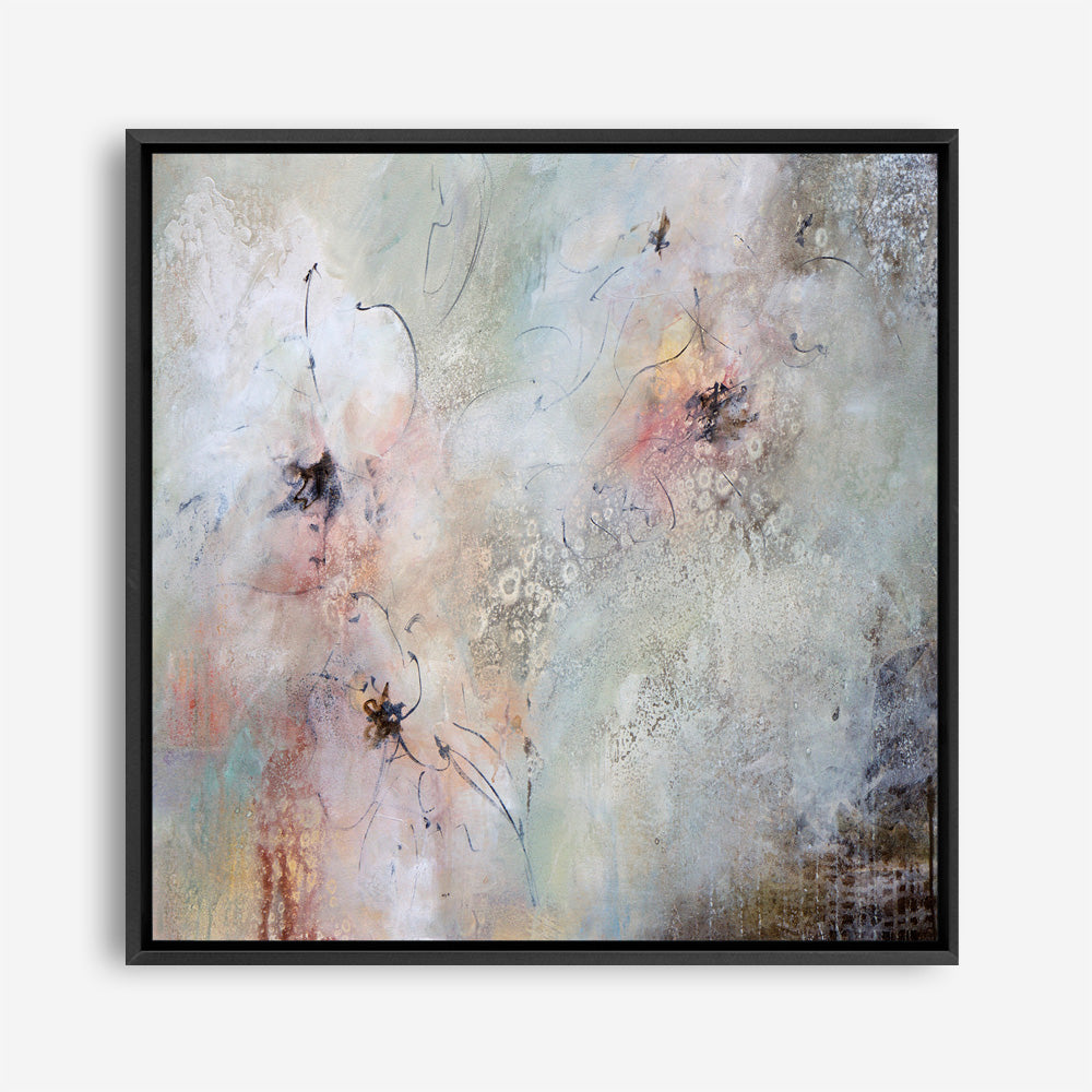 Through The Haze (Square) Canvas Print