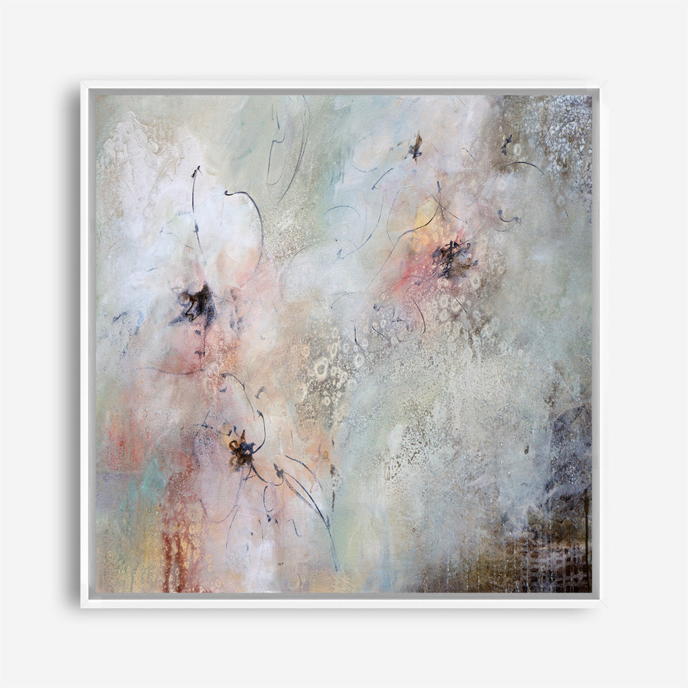 Through The Haze (Square) Canvas Print
