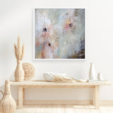 Through The Haze (Square) Art Print