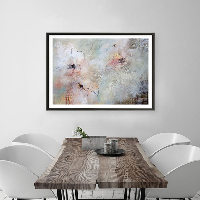 Through The Haze Art Print