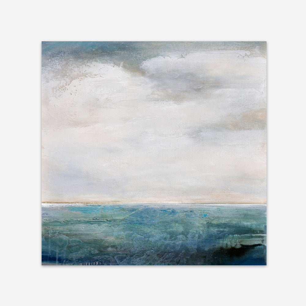 On The Edge (Square) Art Print