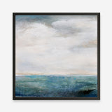 On The Edge (Square) Art Print