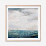 On The Edge (Square) Art Print