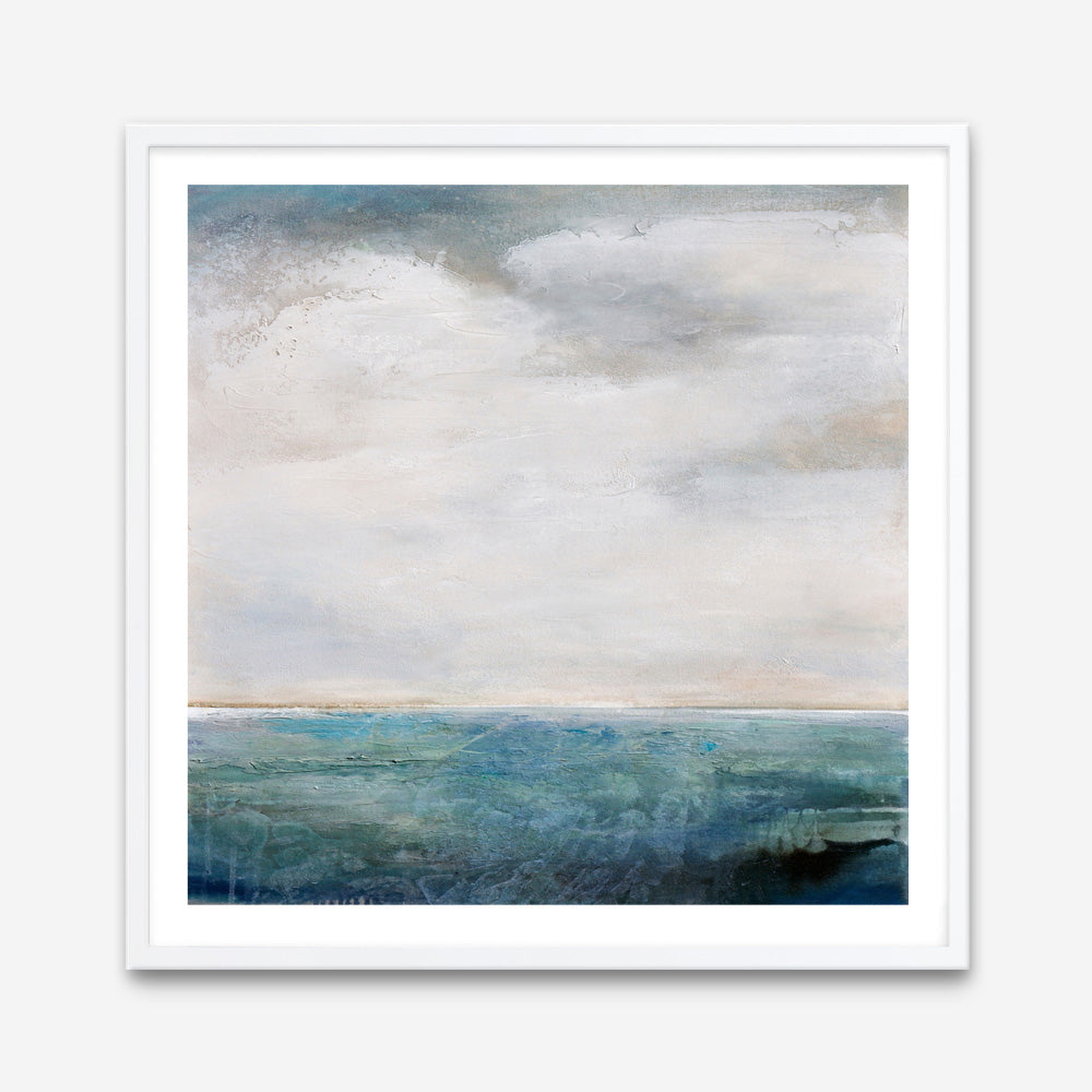 On The Edge (Square) Art Print