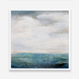 On The Edge (Square) Art Print