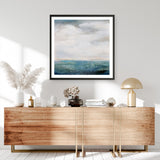 On The Edge (Square) Art Print