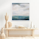 On The Edge (Square) Art Print