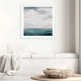 On The Edge (Square) Art Print