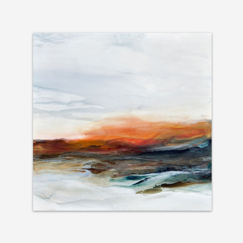 Coastal Impressions (Square) Art Print
