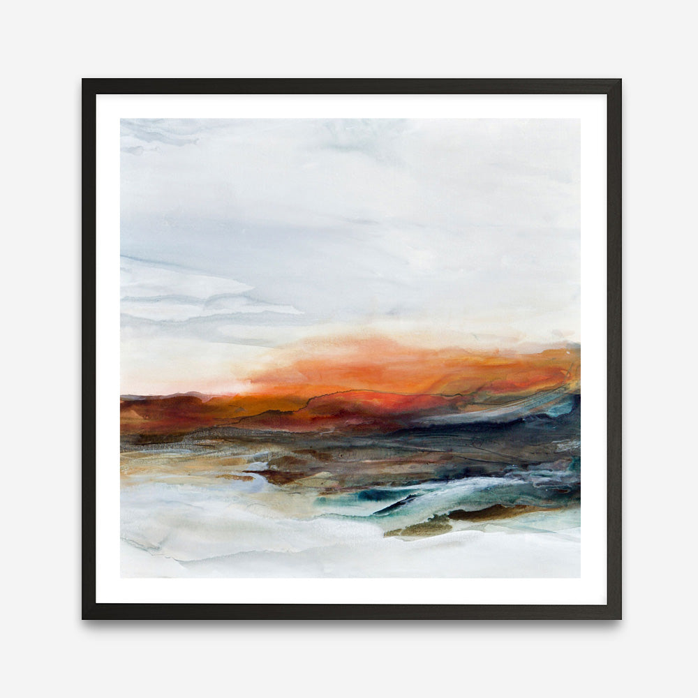 Coastal Impressions (Square) Art Print