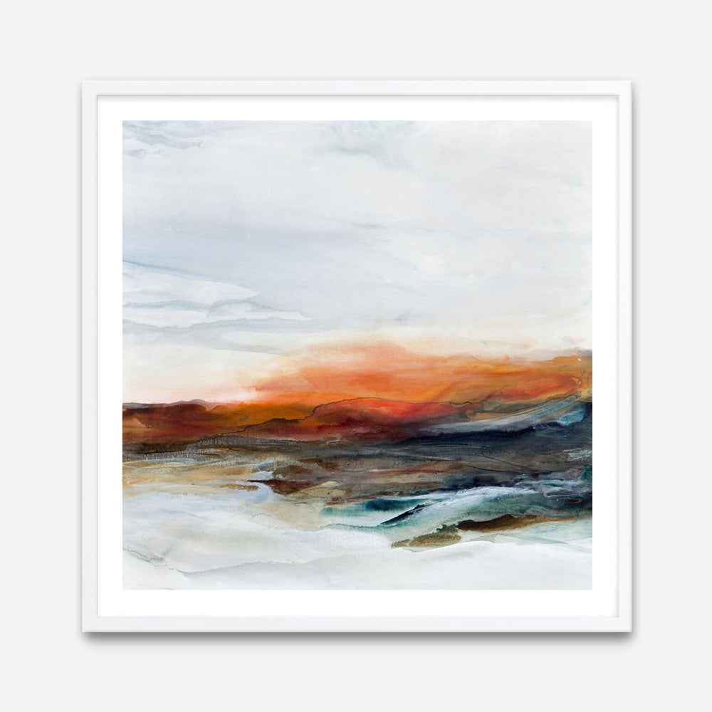 Coastal Impressions (Square) Art Print