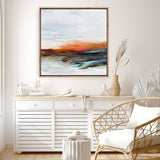 Coastal Impressions (Square) Canvas Print