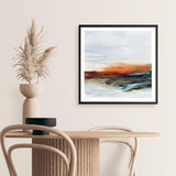 Coastal Impressions (Square) Art Print