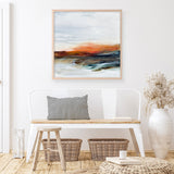 Coastal Impressions (Square) Art Print