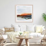 Coastal Impressions (Square) Art Print