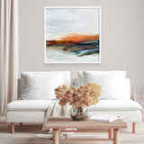 Coastal Impressions (Square) Art Print