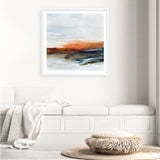 Coastal Impressions (Square) Art Print