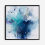 Blue Fusion 2 (Square) Canvas Print
