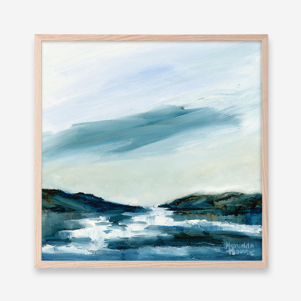 Rain Coming (Square) Art Print