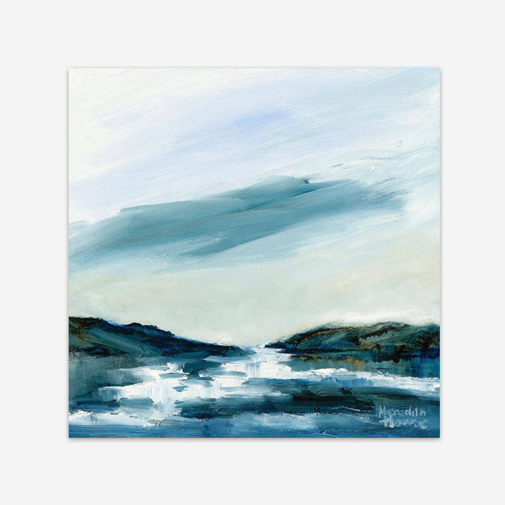 Rain Coming (Square) Art Print