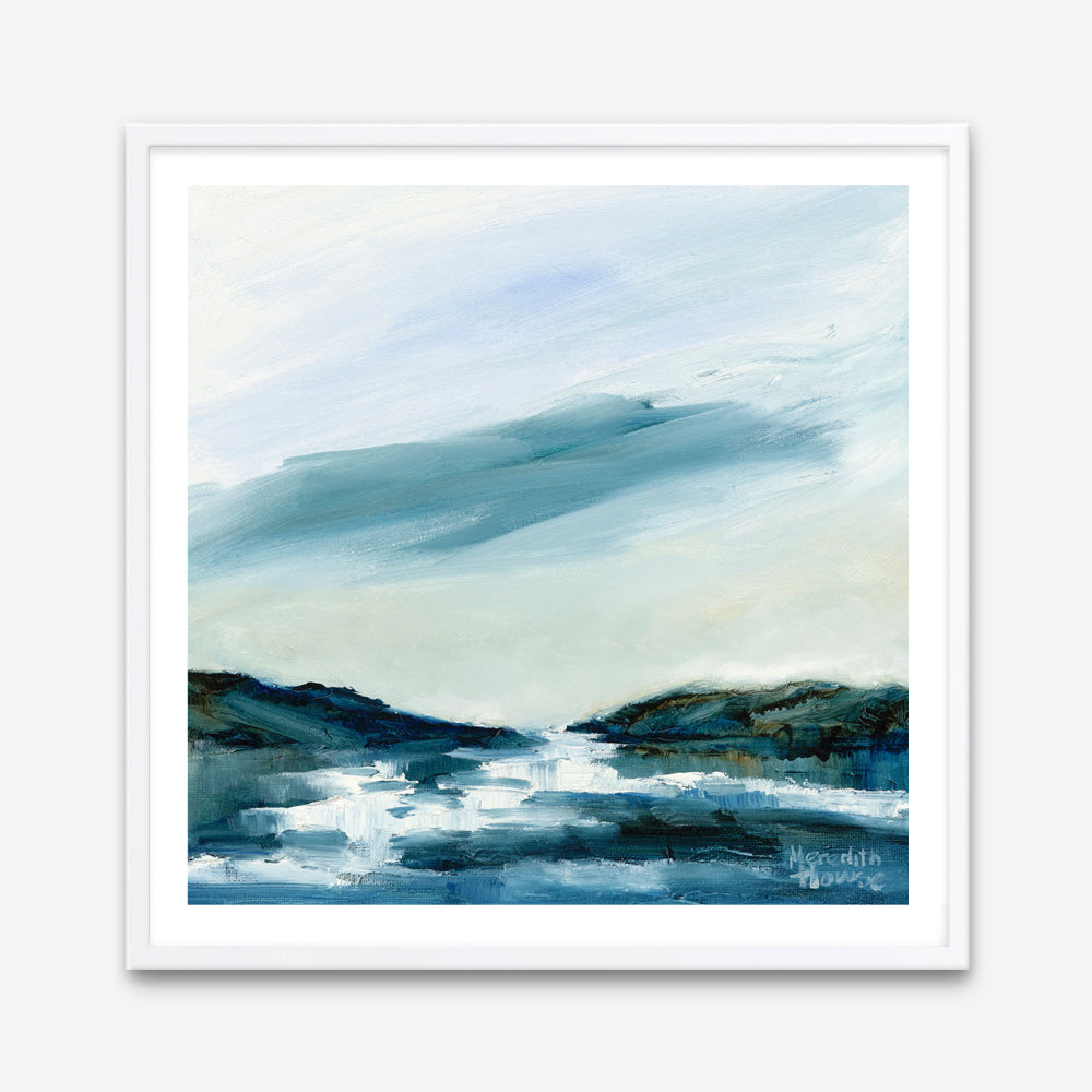 Rain Coming (Square) Art Print