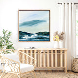 Rain Coming (Square) Canvas Print